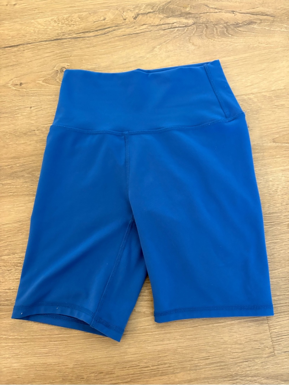 wild fable Royal Blue High-Rise Bike Shorts
